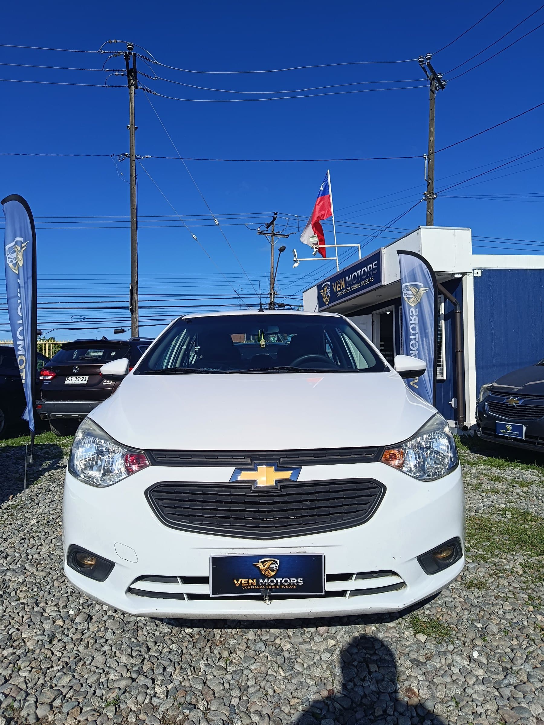 Chevrolet Sail 2021 Blanco, vista exterior 1 de 11